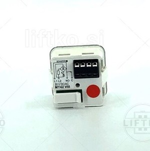 Push Button MT42 VIII, Red SCHAEFER »neutral«