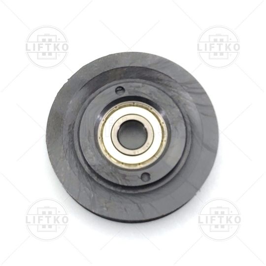 Trgovina/1211_Kolo-tekalno-vrat-72x1612mm-polkrozni-utor-za-os-12-TKE_Top-Door-Roller-72x1612mm-Round-Groove-for-Axle-12-TKE_1