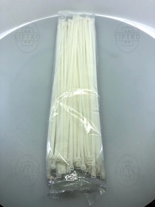 Cable Tie 360x4,8mm, White, 100 pcs