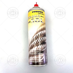 Steel Ropes Lubricant - SOL - Spray  DRAKO