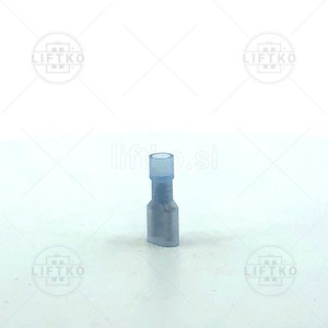 Kontakt natični izolirani - cel -2,5 mm^2, 6,3x0,8 mm, moder