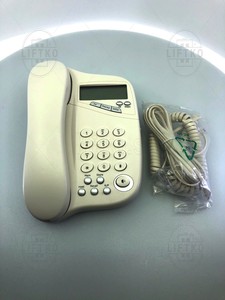 Telephone Corded DISPLAY CP-187, White Color
