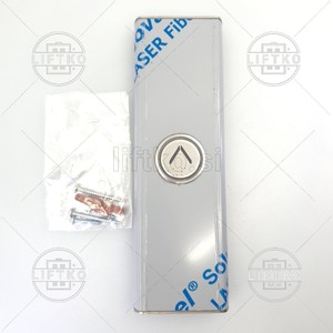 LOP 1 Button, Arrow Up, Blue, Without Display, Surface Mount, Braille LUNA DMG